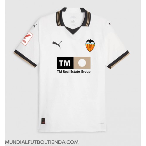 Camiseta Valencia Primera Equipación Replica 2023-24 mangas cortas